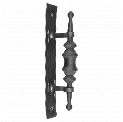 Úchyt kovaný 280x90mm, odsadenie 61mm, bez povrchovej úpravy