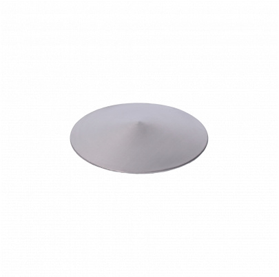 Strieška plechová, ø42mm, 1,2mm guľatá