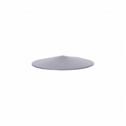 Strieška plechová, ø42mm, 1,2mm guľatá