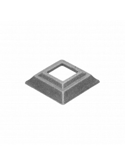 Krytka 50x50x16mm s otvorom 21x21mm, odliatok