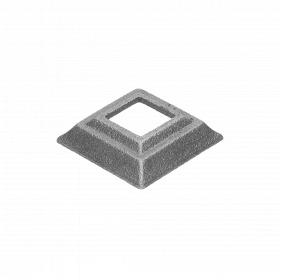 Krytka 50x50x16mm s otvorom 21x21mm, odliatok