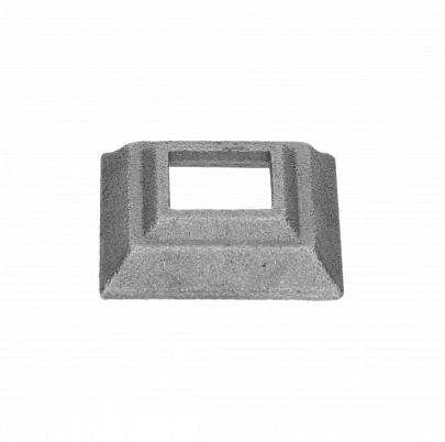 Krytka 50x50x16mm s otvorom 21x21mm, odliatok