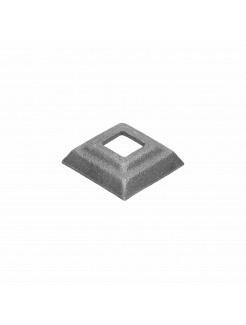 Krytka kovaná 42x42x15 mm s otvorom 15x15mm, odliatok