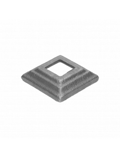 Krytka, 80x80x23mm, diera:31x31mm, odliatok