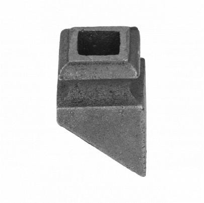 DOPREDAJ: Krytka odlievaná, 32x32mm, diera:15x15mm