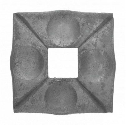 Pätka 90x90x8 mm, otvor 26mm