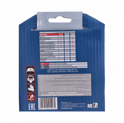 Turbo diamantový kotúč 115x2.2x22