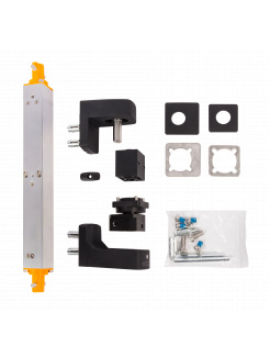 LOCINOX® INTERIO - zabudovaný hydraulický zatvárač pre krídlové brány do 150 kg / 1.5 m, otvárateľný do 125°