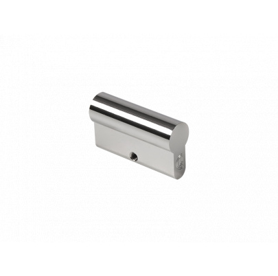 LOCINOX® slepá cylindrická vložka EURO 54mm, niklová, skrutka M5x65mm