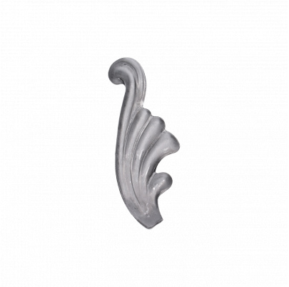 List 80x30 mm, plech 2mm, pravý