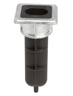 LOCINOX® EGS spodné puzdro pre rígeľ s priemerom do 20 mm, na zabetónovanie