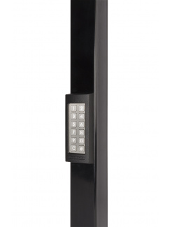 LOCINOX® klávesnica s LED podsvietením na 100 kódov, 2x relé, vyhrievaná, IP68, napájanie 10-26V AC/DC