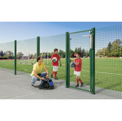 LOCINOX® Zámkový set LARZ P1 pre profil Ø40 mm (kazeta, zámok, polyamidové kľučky, cylindrická vložka), voliteľná farba RAL