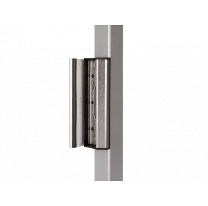 LOCINOX® SAKL QF dorazová lišta pre krídlové bránky, pre kruhový profil Ø40 až Ø60 mm, voliteľná farba RAL