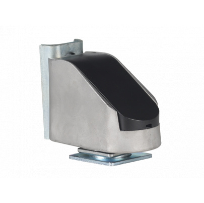 LOCINOX® BEARING HINGE bezúdržbový ložiskový osový záves, otvárateľný 90°, nastaviteľný 2D, kryt z nerezovej ocele