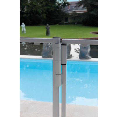 LOCINOX® MAMMOTH180 záves otvárateľný 180°, nastaviteľný 2D, integrovaný hydraulický zatvárač, pre krídlové bránky do 150 kg