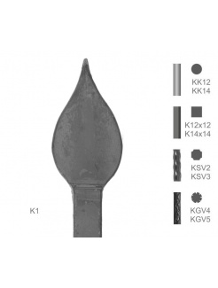 Kovaný špic typu K1