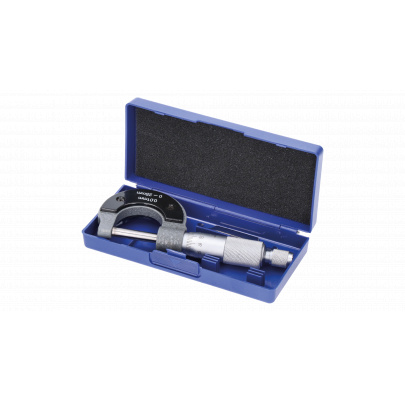 Mikrometer strmeňový KINEX 0-25 mm/0,01mm, ČSN 25 1420, DIN 863