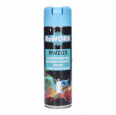 DOPREDAJ! Výrazná značkovacia farba 500ml - modrá