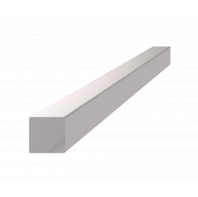 DOPREDAJ! Štvorhran 12x12mm, cena za 2m nerez bez povrchovej úpravy AISI304