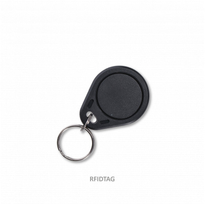 RFID čip-kľúčenka, vhodná pre KEY a NICE čítačky, čierna bez potlače