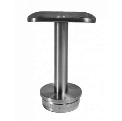 Držiak madla na trubku ø42.4mm, narážací, brúsená AISI304