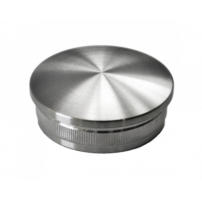 Ukončenie na trubku ø42.4mm, brúsená nerez AISI316