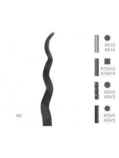 Kovaný špic typu K6