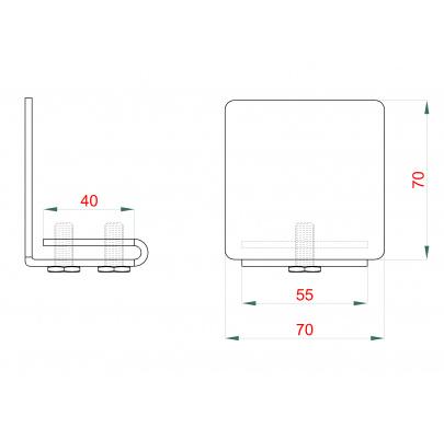 Set bez profilu pre samonosný systém, (2x W35PR/F, 1x C397P, 1x W36/70, 1x W32/70)