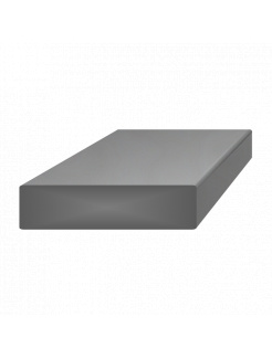 Tyč plochá plná 50x6mm, čierna S235, hladká L=6000mm, cena za 1ks(6m)