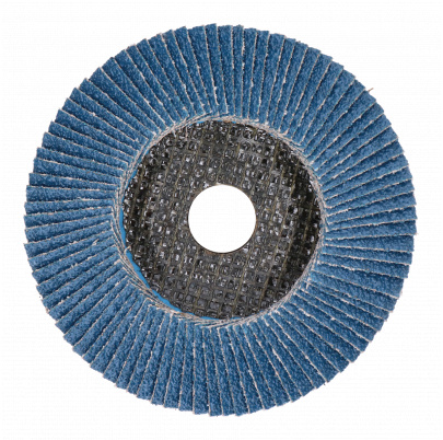 Prémiový lamelový kotúč na oceľ a nerez, 125mm, zrno 40, extra hrubý PREMIUM, 100% zirconia, kónický