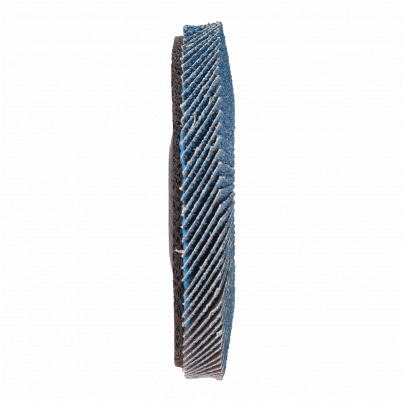 Prémiový lamelový kotúč na oceľ a nerez, 125mm, zrno 40, extra hrubý PREMIUM, 100% zirconia, kónický