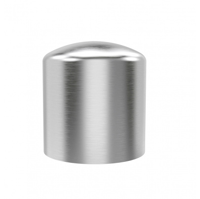 Ukončenie na trubku ø 14mm, brúsená nerez K320 /AISI304