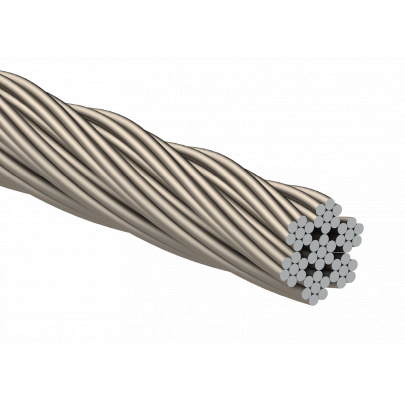 Nerezové lanko ø 3mm (7x7 dr.) /AISI316