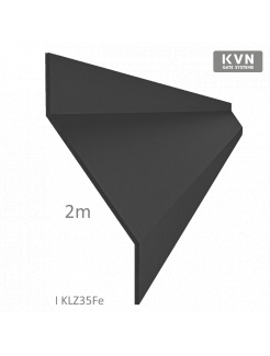 Z-profil-lamela L-2000mm 20x40x20x1,5mm, plech bez povrchovej úpravy, použitie pre plotovú výplň, možnosť použiť pre bránový špeciál KJL70x34x55x2 cena za 2m ks