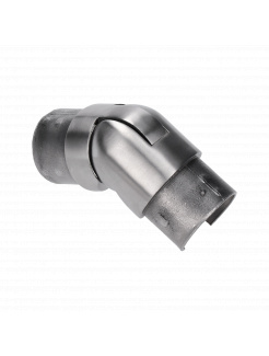 DOPREDAJ! prechod nastaviteľný ø42.4mm, narážací spoj, brúsená AISI304