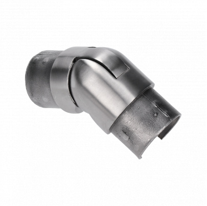 DOPREDAJ! prechod nastaviteľný ø42.4mm, narážací spoj, brúsená AISI304