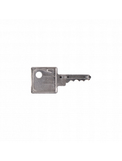 Kľúč zámku KEY č.121 vybrusený pre pohony aj klučové spínače