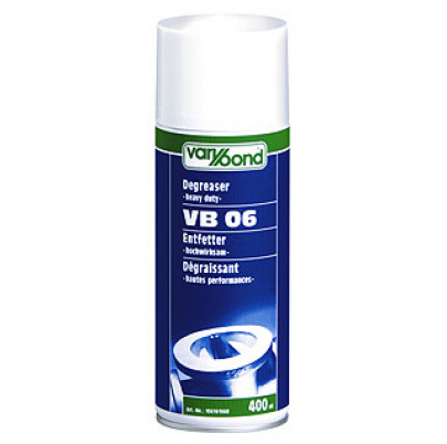 VARYBOND VB06 univerzálny odmasťovač (400ml). Pre odstránenie silných usadenín všetkých typov.