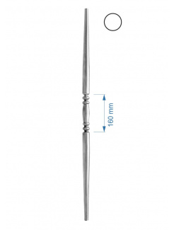 Kruhová tyč-rúrková H-1000mm, ø 32mm, stena 1,2mm