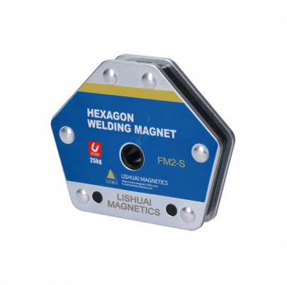 Zvárací magnet / zvárací uhol, zaťaženie 25kg, meracie uhly: 30°, 45°, 60°, 75°, 90°, 105°