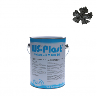 Farba odtieň brilantná čierna 2.5l s kovovosľudovým efektom