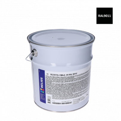 REZISTOL EMAIL VA na zinok čierna RAL9011-polomatná, 5kg