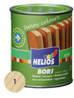 DOPREDAJ: HELIOS BORI laková lazúra (bezfarebná) (750ml), použitie: ochrana dreva v interiéri a exteriéri