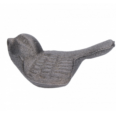 Dekoračný prvok, 53x71x31 mm - Vtáčik sediaci, odliatok