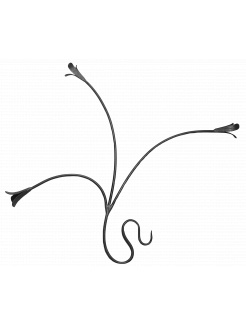 DOPREDAJ Ornament 950x880mm, stonky ø 12mm hladký profil