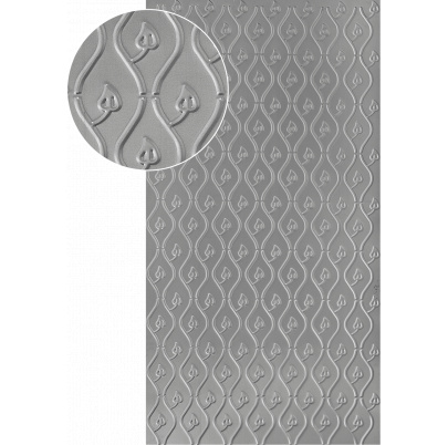 Plech  pozinkovaný, 2000x1000x1,2mm - LIST, 3D vzor