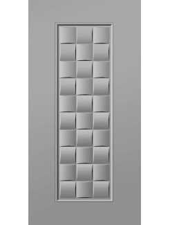 DOPREDAJ Plech pozinkovaný, 2000x1000x1mm, 3D vzor