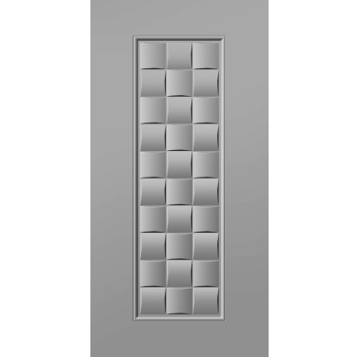 DOPREDAJ Plech pozinkovaný, 2000x1000x1mm, 3D vzor