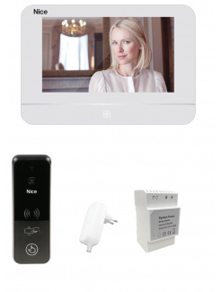 Videovrátnik, monitor ,mikrofón s čitačou kariet,RFID tagy